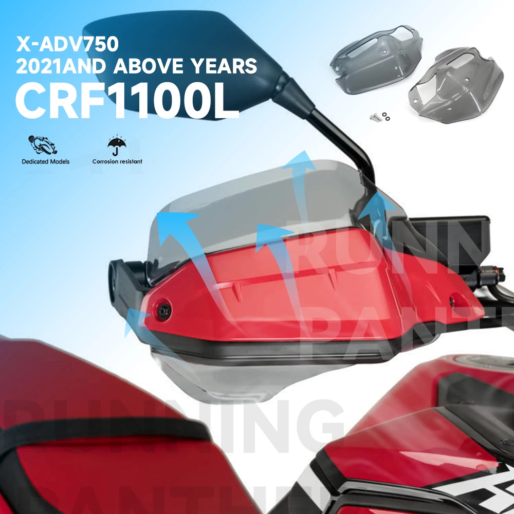X-ADV-Parabrisas de mano XADV 750 para Honda, protector de manillar para Honda CRF 1100 L CRF1100L Africa Twin Adventure Sports 2020 2021
