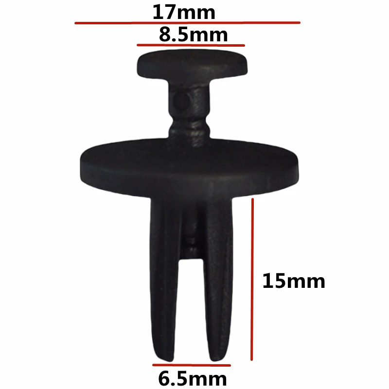 

20 шт. для отверстия 6,5 мм OE: 14019205 14019206, фиксаторы автомобильного бампера, зажим для багажника, пластиковые зажимы для крыши автомобиля B105