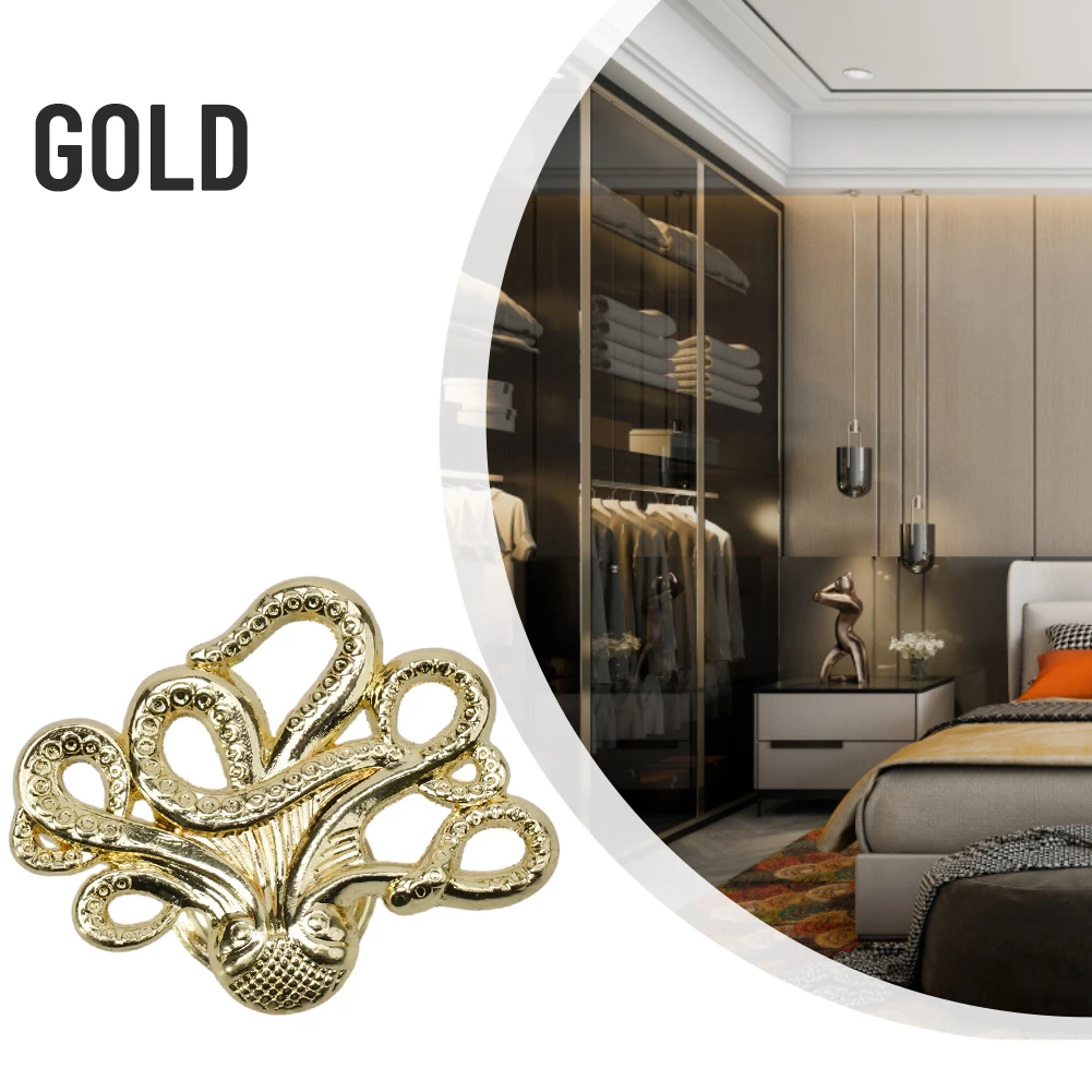 

Cabinet Pulls Octopus Shape Zinc Alloy Single Hole Handle Door Cabinets Knob Wardrobe Children Room Furniture Decor