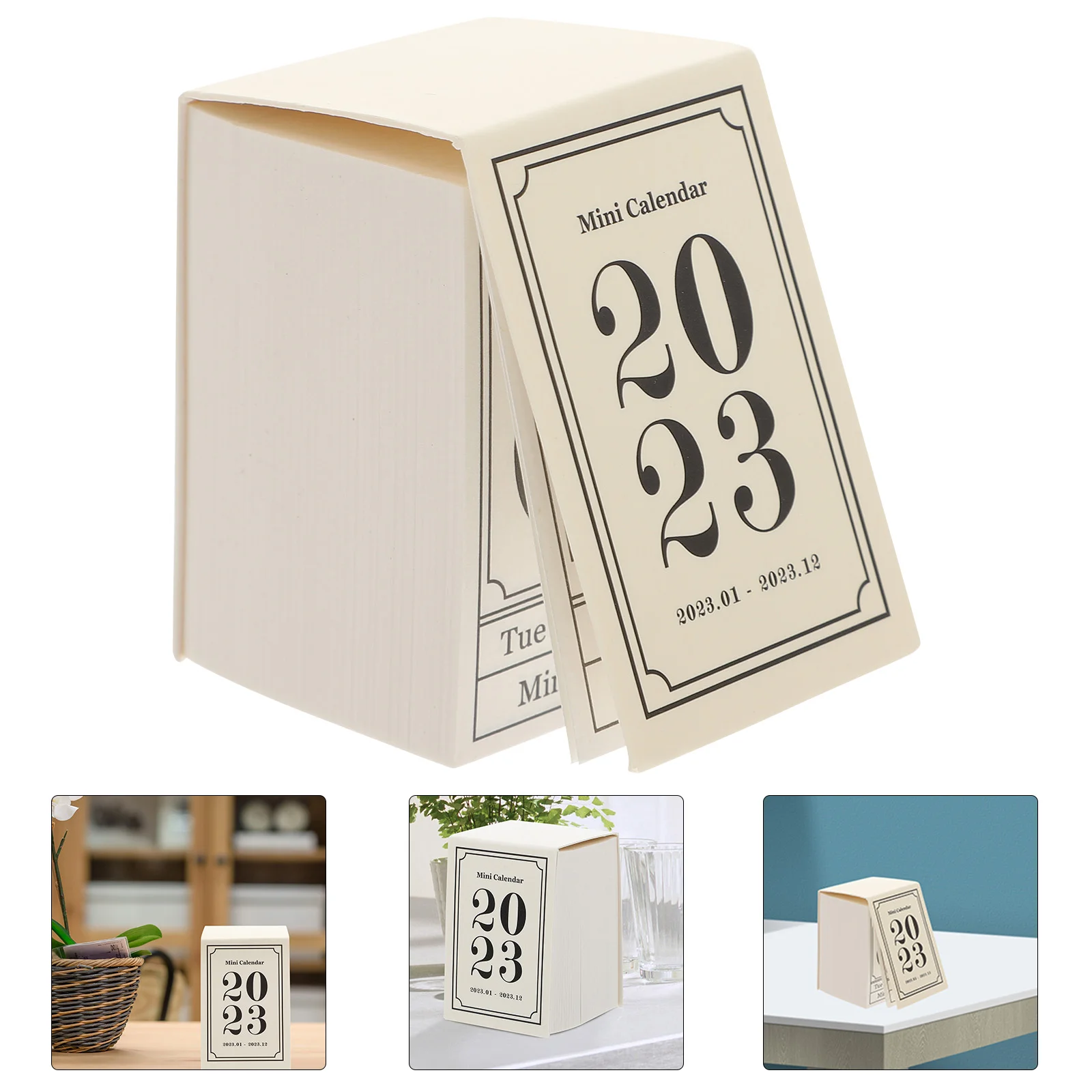 

Calendar Desk Mini Desktop Daily Standing Wall Office Tear Day Off Table 2023 Monthly Tiny Decorative Year Schedule Flipped