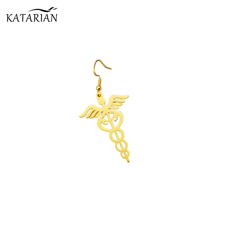 

Angel Wings Earrings Stainless Steel Stud Earrings for Women Trend Jewelry Party Gift