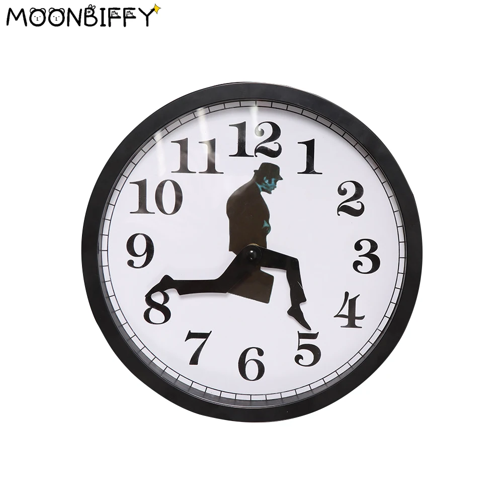 

Настенные часы в стиле британской комедии, забавные бесшумные часы с изображением дурака, министерства, прогулок, комиксов, домашний декор
