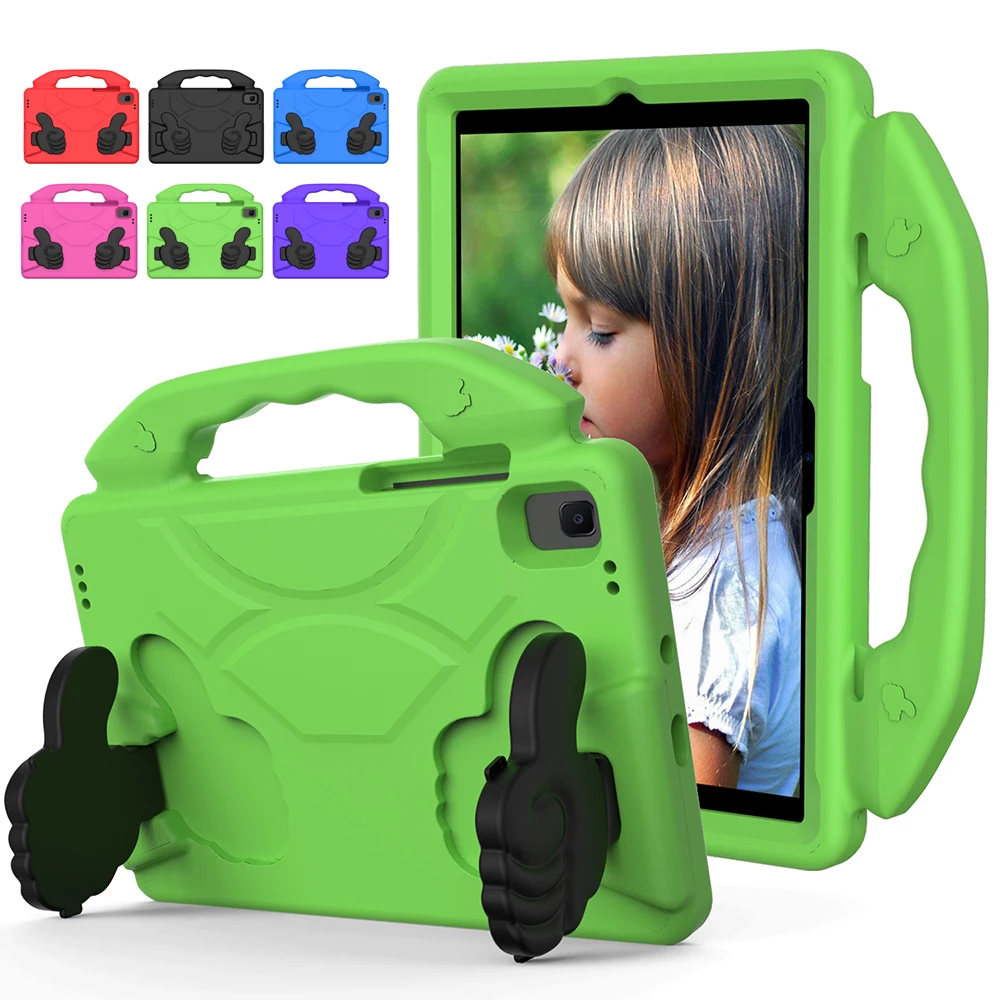 

Cute Kids Case for Huawei MatePad 10.4"V6 2020 M5/M6 10.8" T10/T10S EVA Non-toxic Shockproof Protective Handle Lightweight Stand