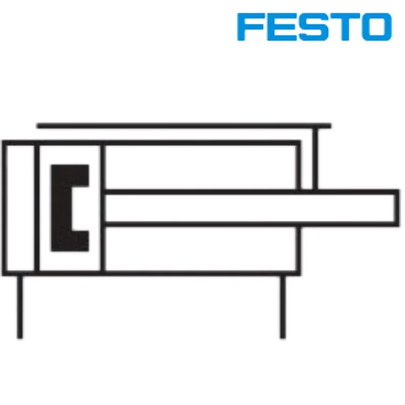 Пневматический цилиндр FESTO 543953 DGSL-10-50-P1A с длинным ходом, миниатюрный, 50 мм, с шарикоподшипником P1 и линейной направляющей (art.: 3920dbed23e73) - 3920dbed23e73