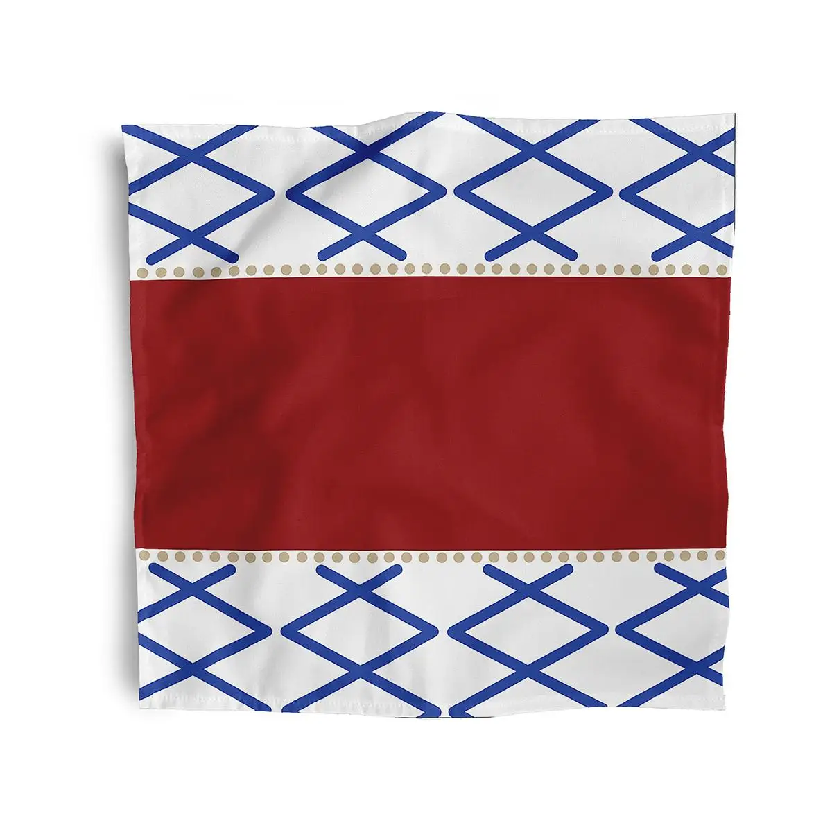 

Simply Daisy 18" x 18" Blue Knot Fancy Napkins, Set of 4