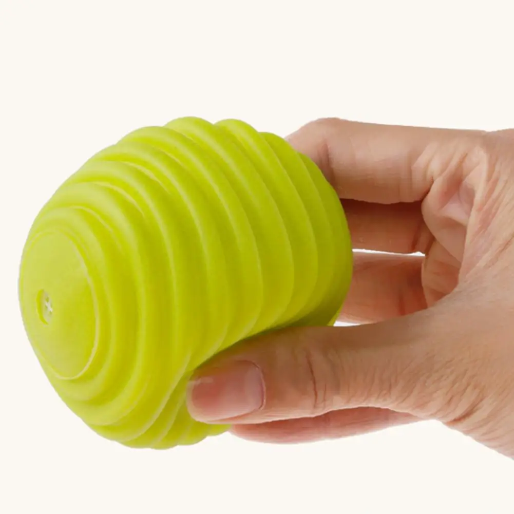 

4Pcs Lovely Soft Vinyl Teether Toy Sensory Training Toys Ball Teether Toys BPA Free Emotional Comfort