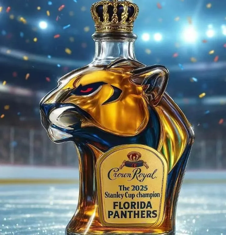 

Леопардовый стеклянный графин 300 мл