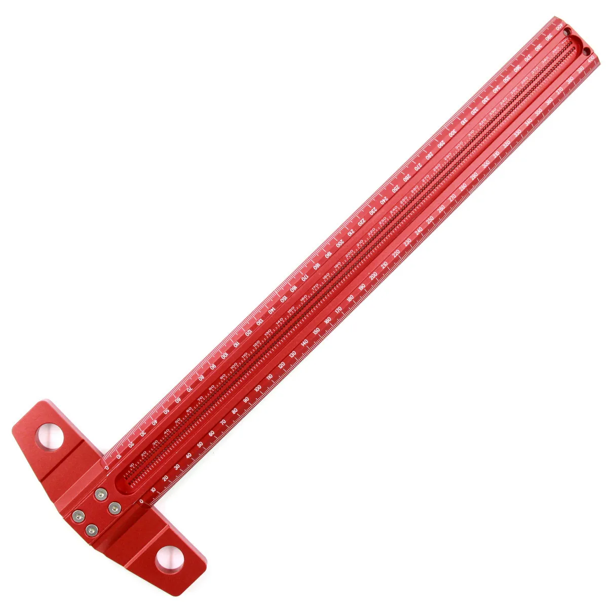 

Woodworking Drawing Line Ruler Right Angle Hole Ruler T-Type Lineation Ruler Multifunction Ruler Woodworking Tools