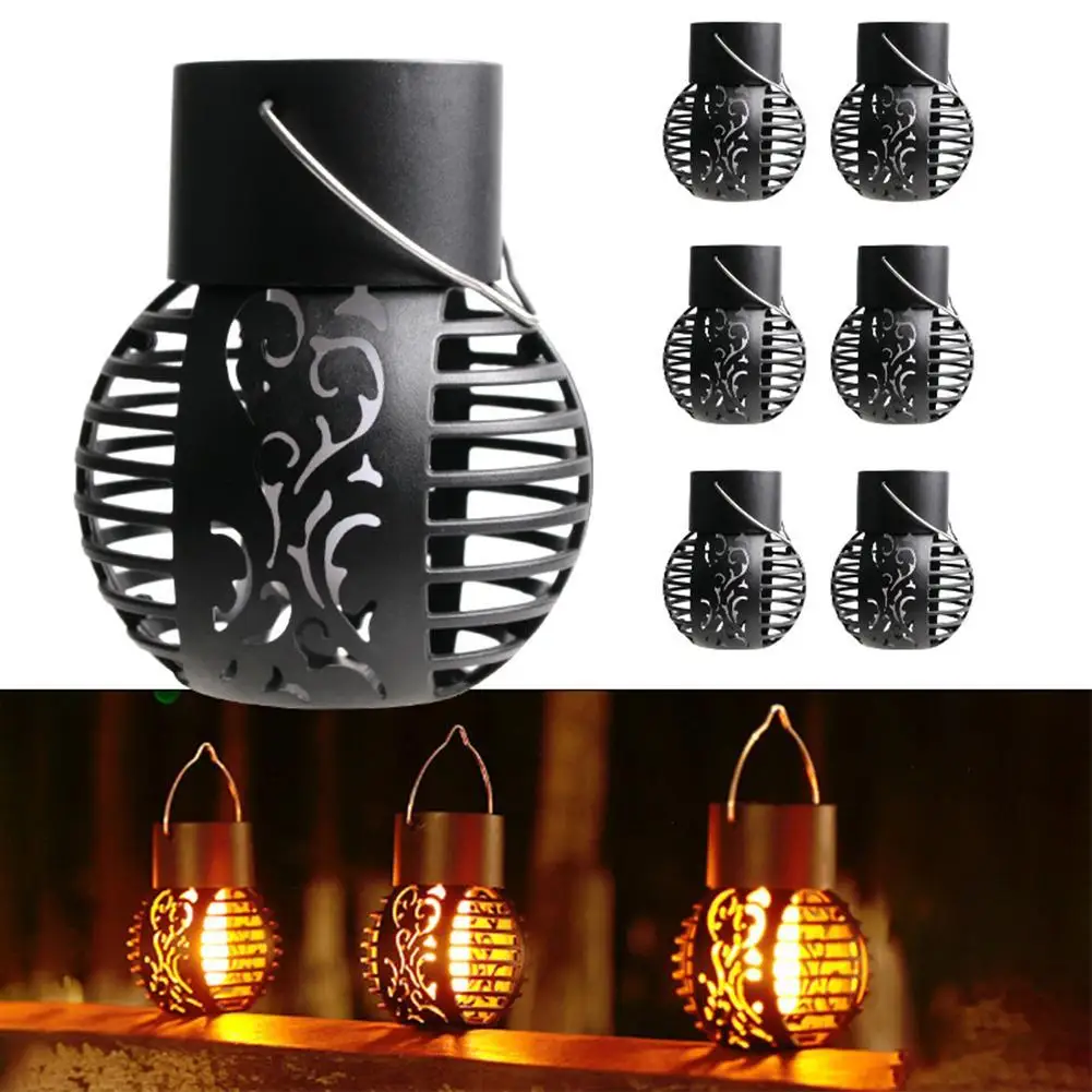 

Solar Simulation Flame Hanging Light Outdoor Waterproof Landscape Decorative Lamp For Garden Yard Balcony Terrace