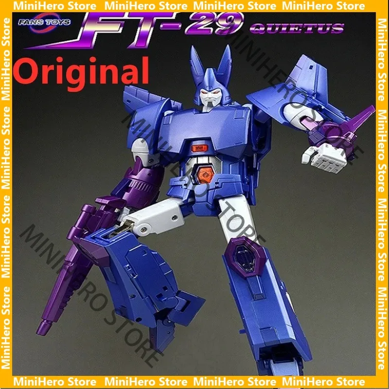 Фото В наличии Оригинальная фигурка робота FansToys FT29 Cyclonus Quietus 1100 Мп из ABS и ПВХ для демонстрации №2