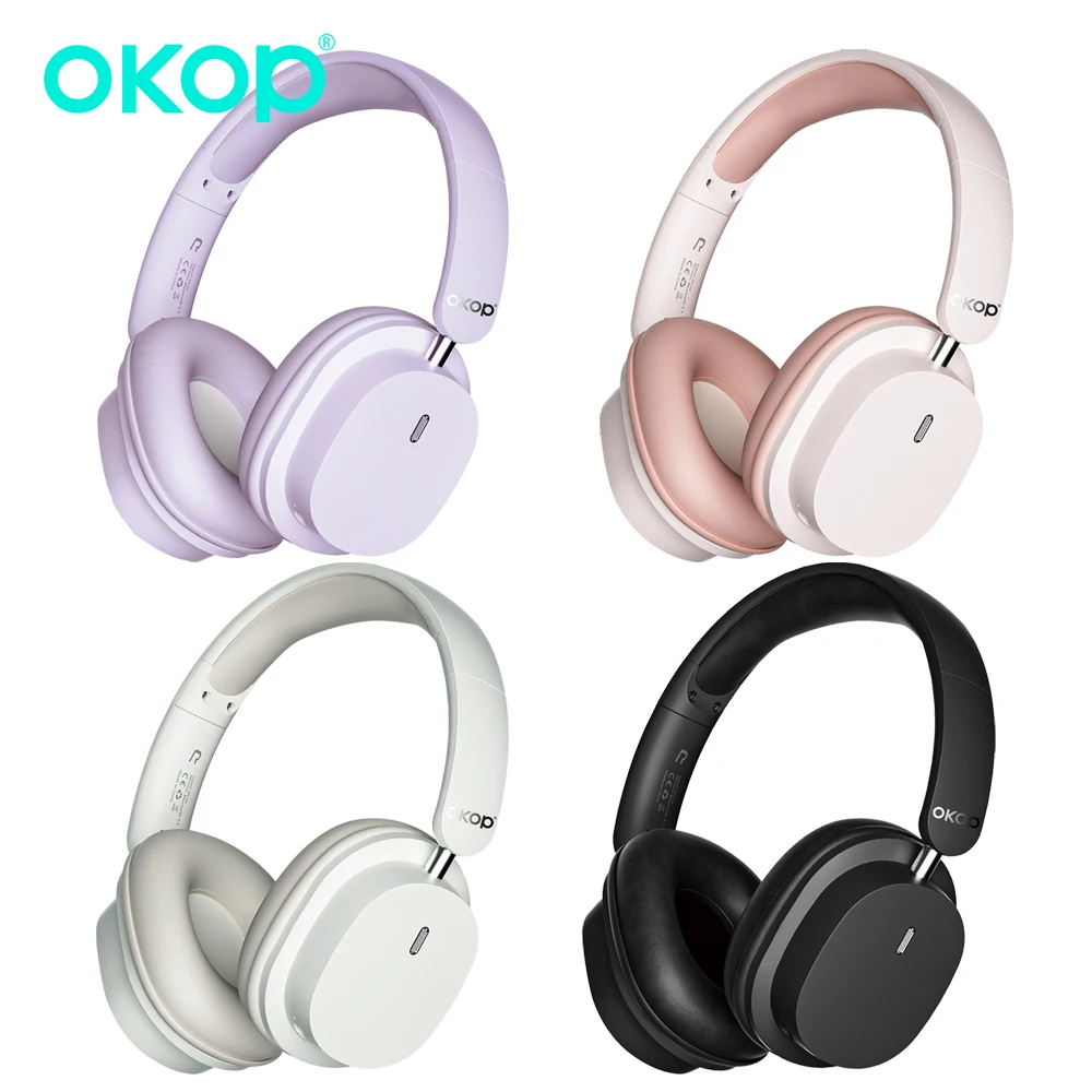 Фото OKOP-гарнитура Bluetooth-гарнитура, гарнитура с шумоподавлением для спортивных вызовов, гарнитура с длительным сроком службы батареи, беспроводные наушники Super Pods Pro №1