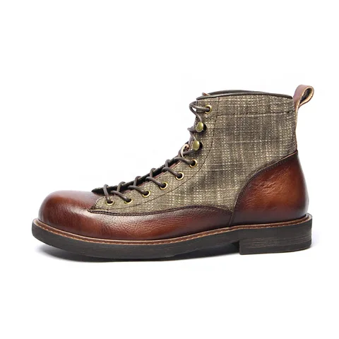 Базовые мужские ботинки из натуральной кожи