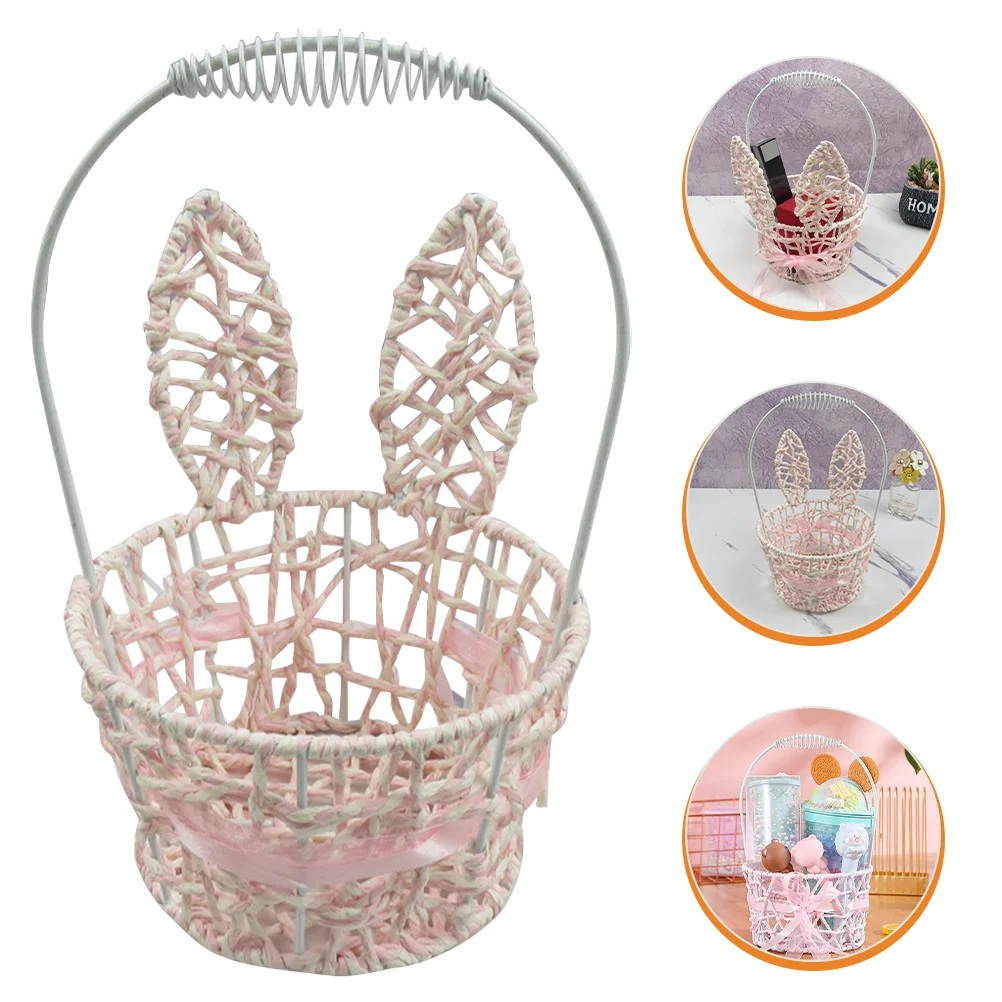 

Decorative Creative Wedding Party Centerpiece Snack Basket Wedding Flower Girl Basket Rattan Fruit Basket