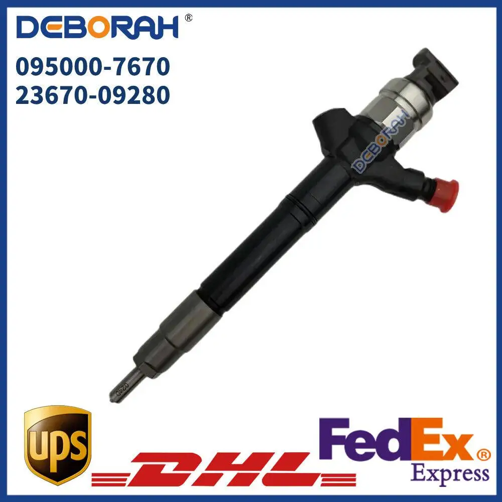 Форсунка дизельного топлива 095000 -7670 23670-09280 Для Toyota 2.0L 1AD-FTV 2.0D-4D