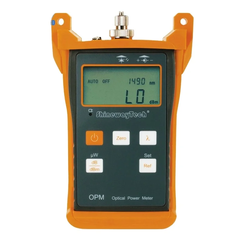 

2021 ShinewayTech OPM-15B power range -50~+27 dBm high precision Optical Power Meter