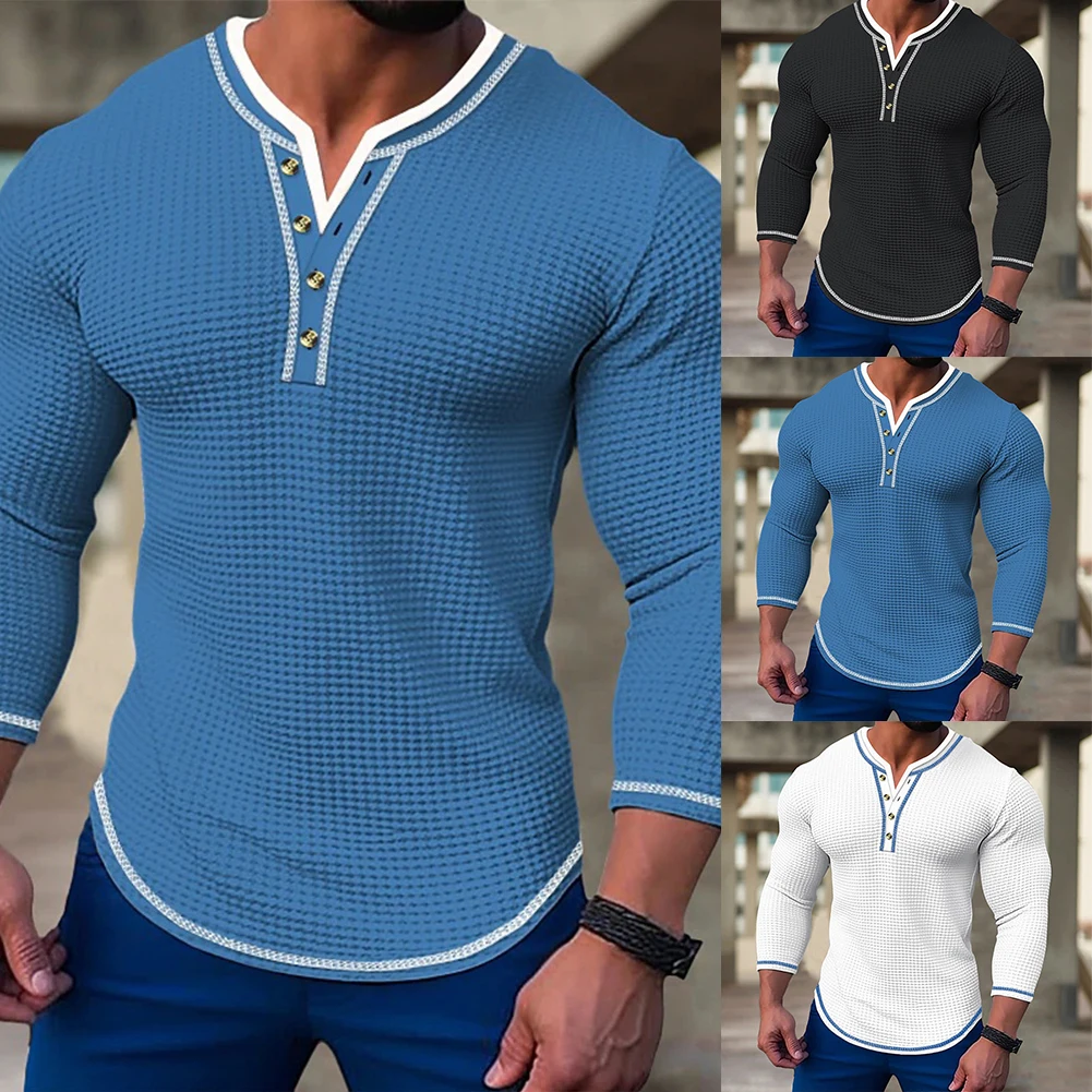 Рисунок 5 - Мужские повседневные футболки Henley