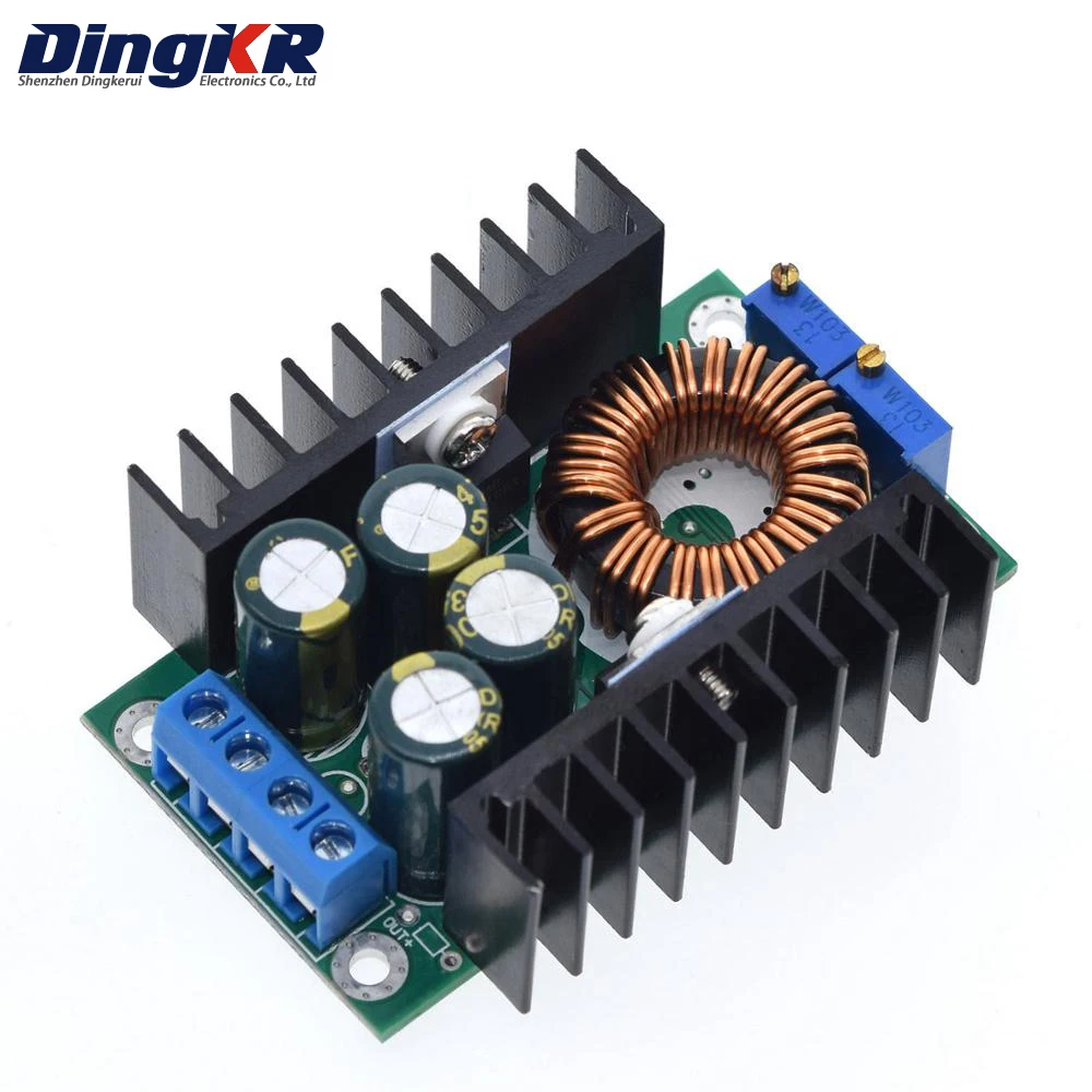 Регулируемый понижающий преобразователь постоянного тока/СС 0,2 Вт 300-9 А, от 5-40 В до 1,2-35 в, модуль питания, драйвер для Arduino 300 Вт XL4016