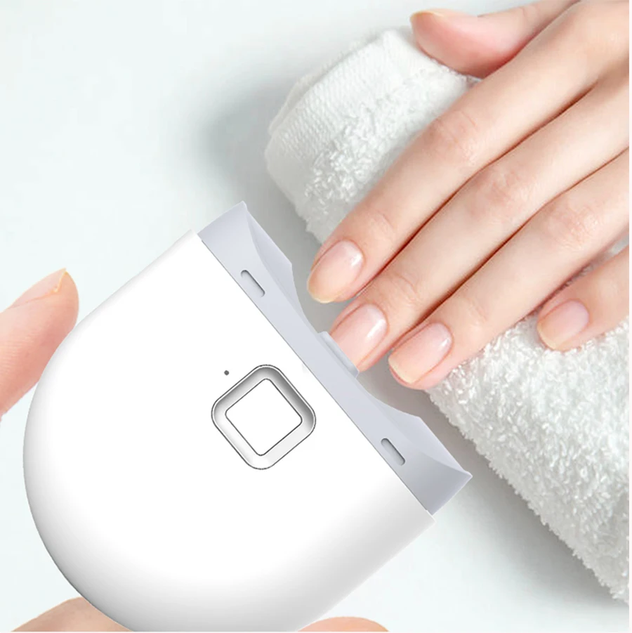 

Electric Automatic Nail Clipper Manicure Nail Trimmer Nail Cutter With Light For Kid Adult Nail Grinder Mini Palm Manicure Tools