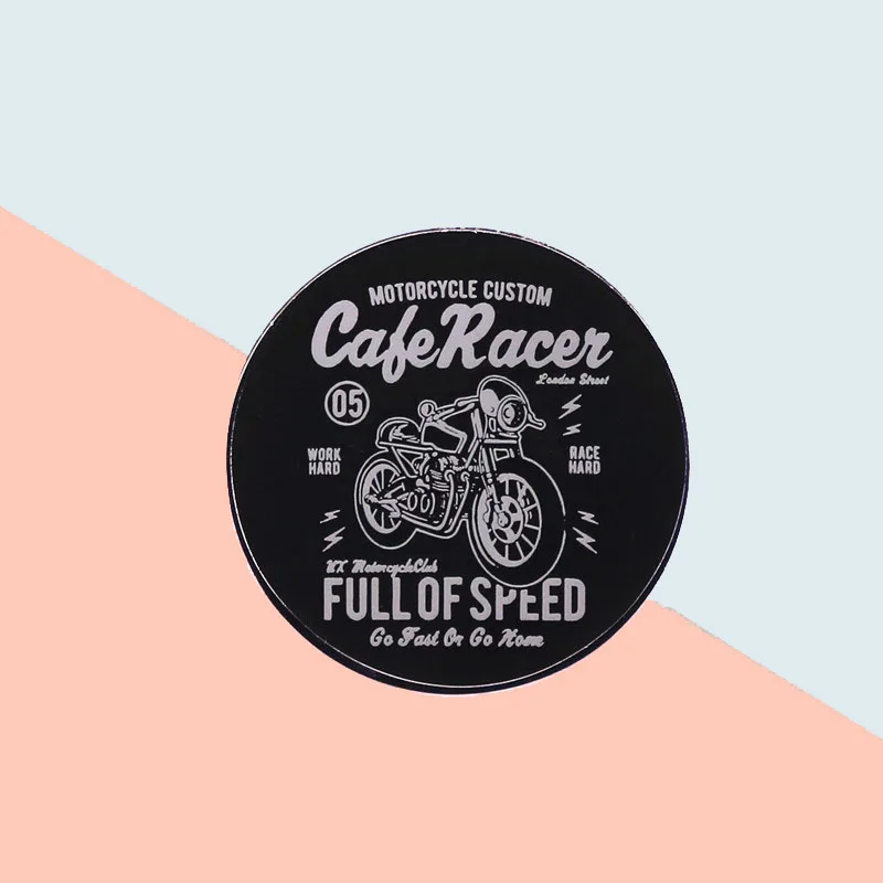 Булавка для мотоциклетного клуба Cafe Racer брошь на мотоцикл UK |