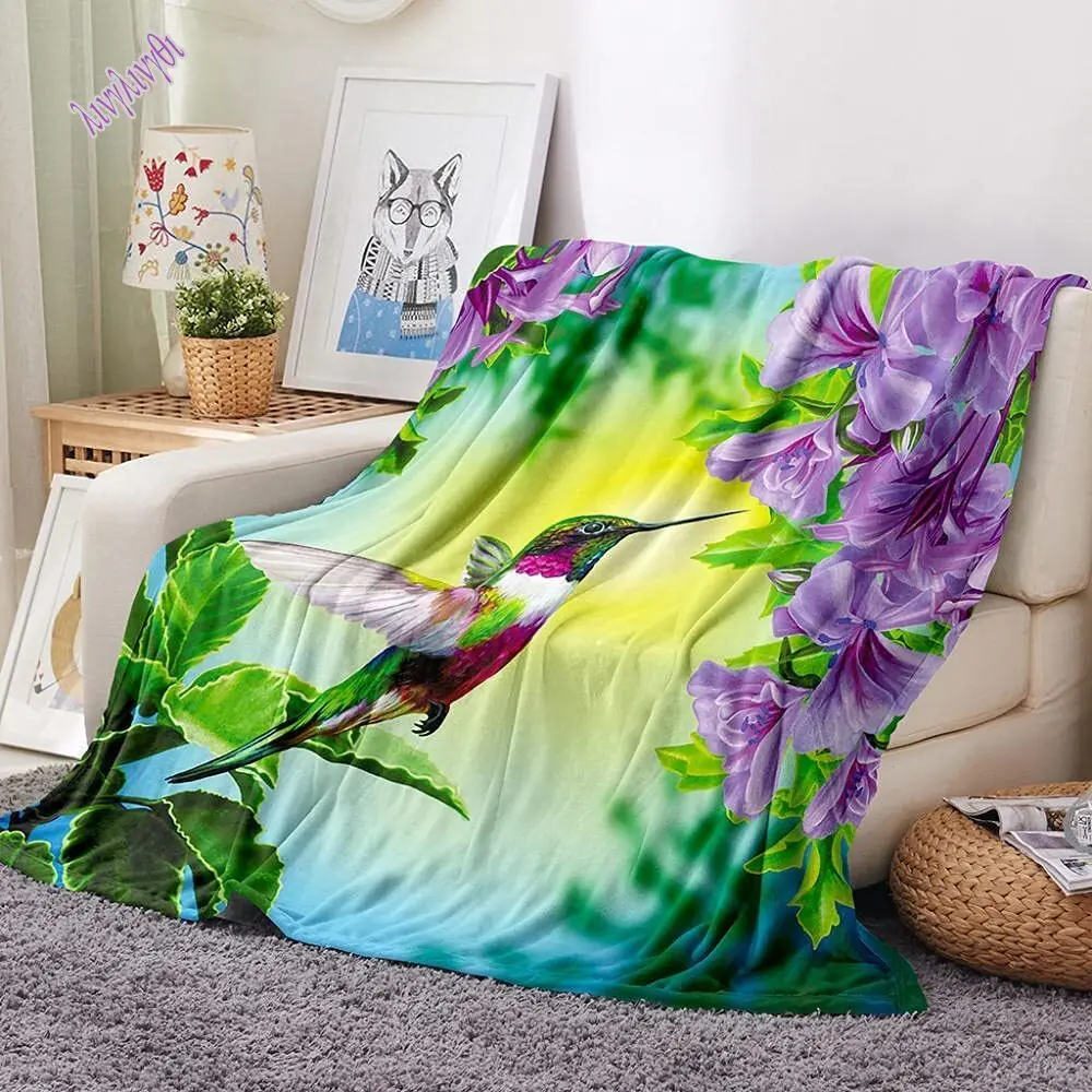 

Fashionable landscape blanket camping sofa warm general holiday gift blankets for beds thin blanket picnic blanket
