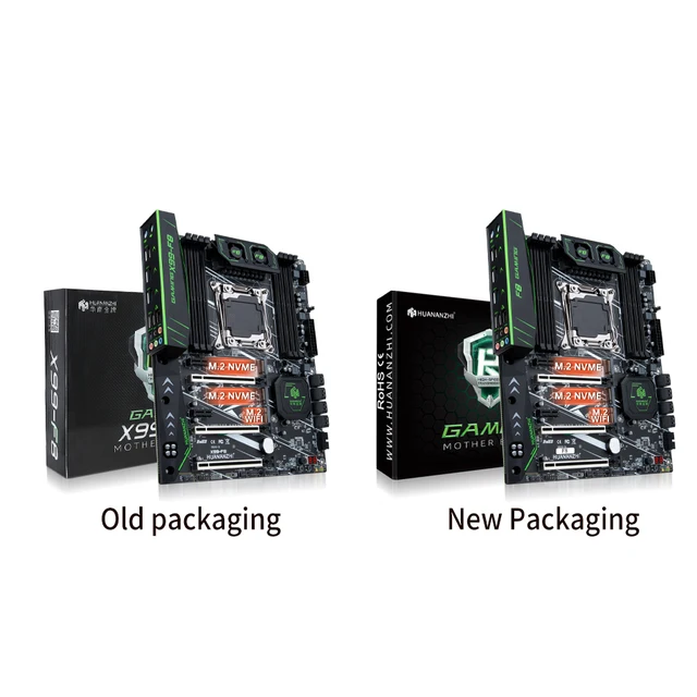 HUANANZHI X99 F8 LGA 2011-3 XEON X99 Motherboard support Intel E5 All Series DDR4 RECC NON-ECC memory NVME USB3.0 ATX Server 3