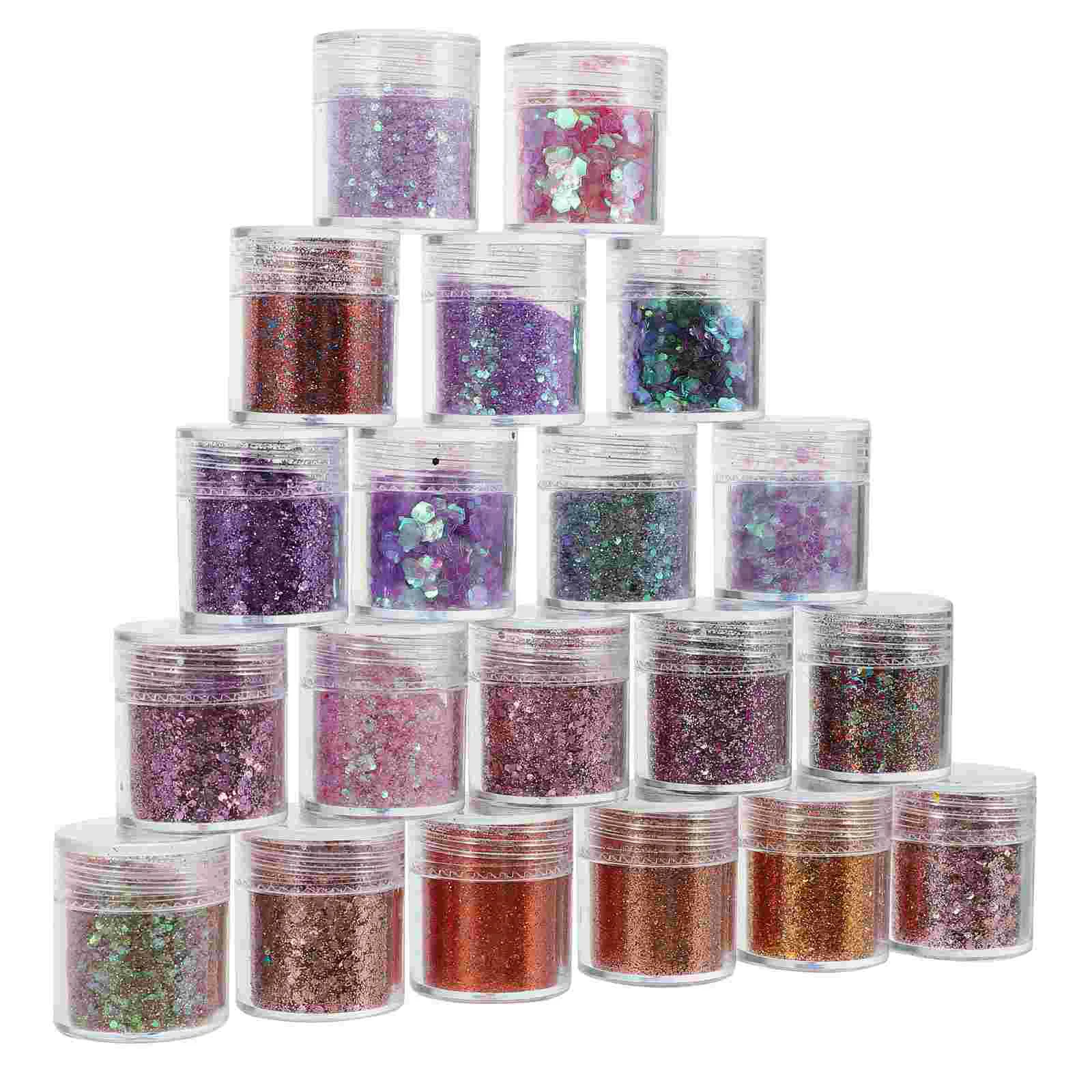 

20 бутылок, материалы для ногтей, блестки для ногтей, макияж, блестки, украшения для ногтей, сахарный блеск для ногтей, аксессуары для ногтей