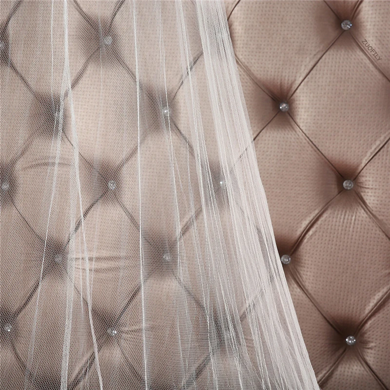 Летняя подвесная купольная москитная сетка 3 цвета для двойной кровати навес от