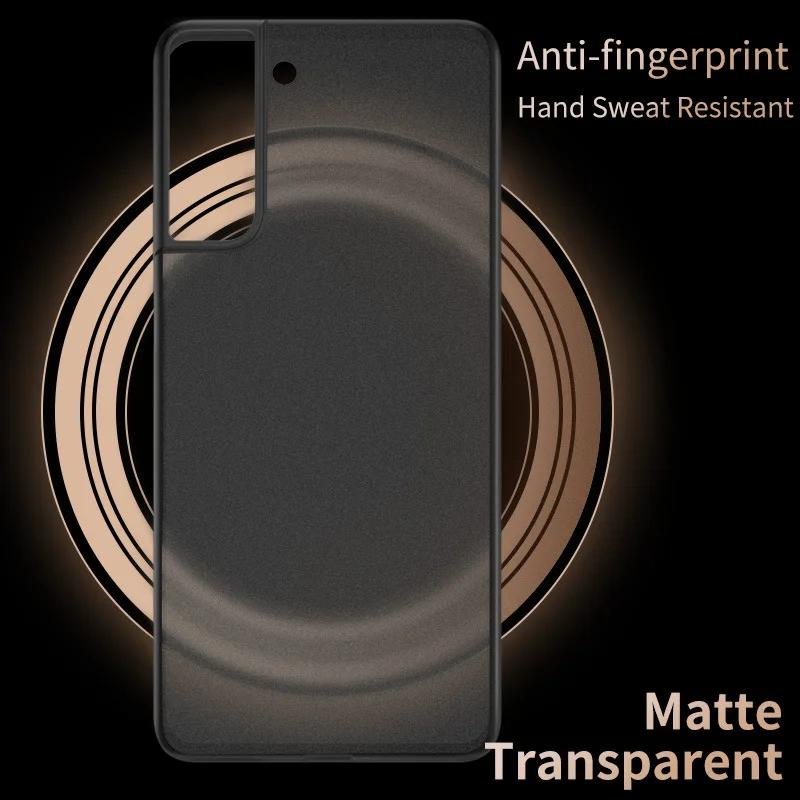 

Прозрачный матовый защитный чехол для samsung galaxy s22 ultra plus