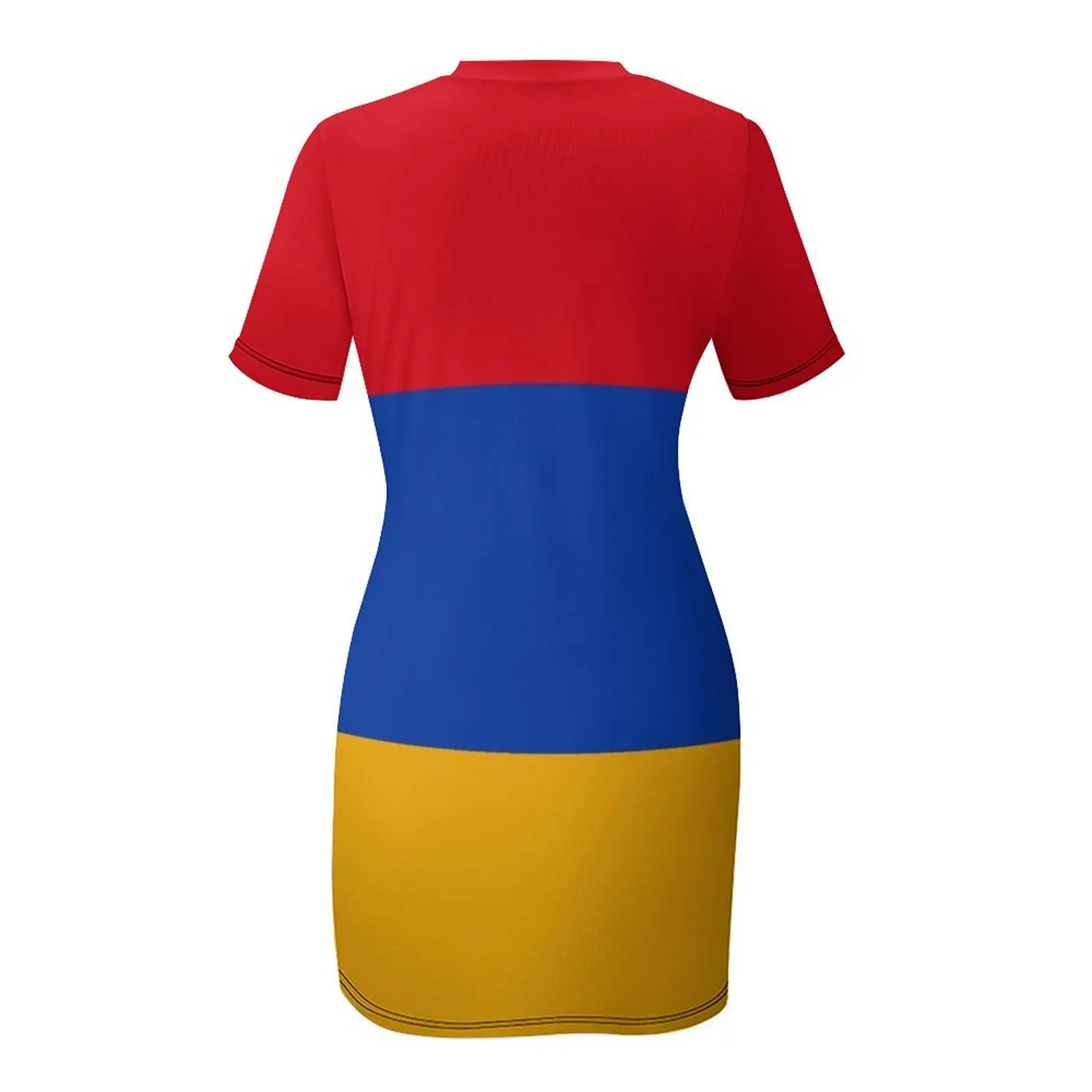 Платье с короткими рукавами и флагом Армении платья невесты летняя одежда для