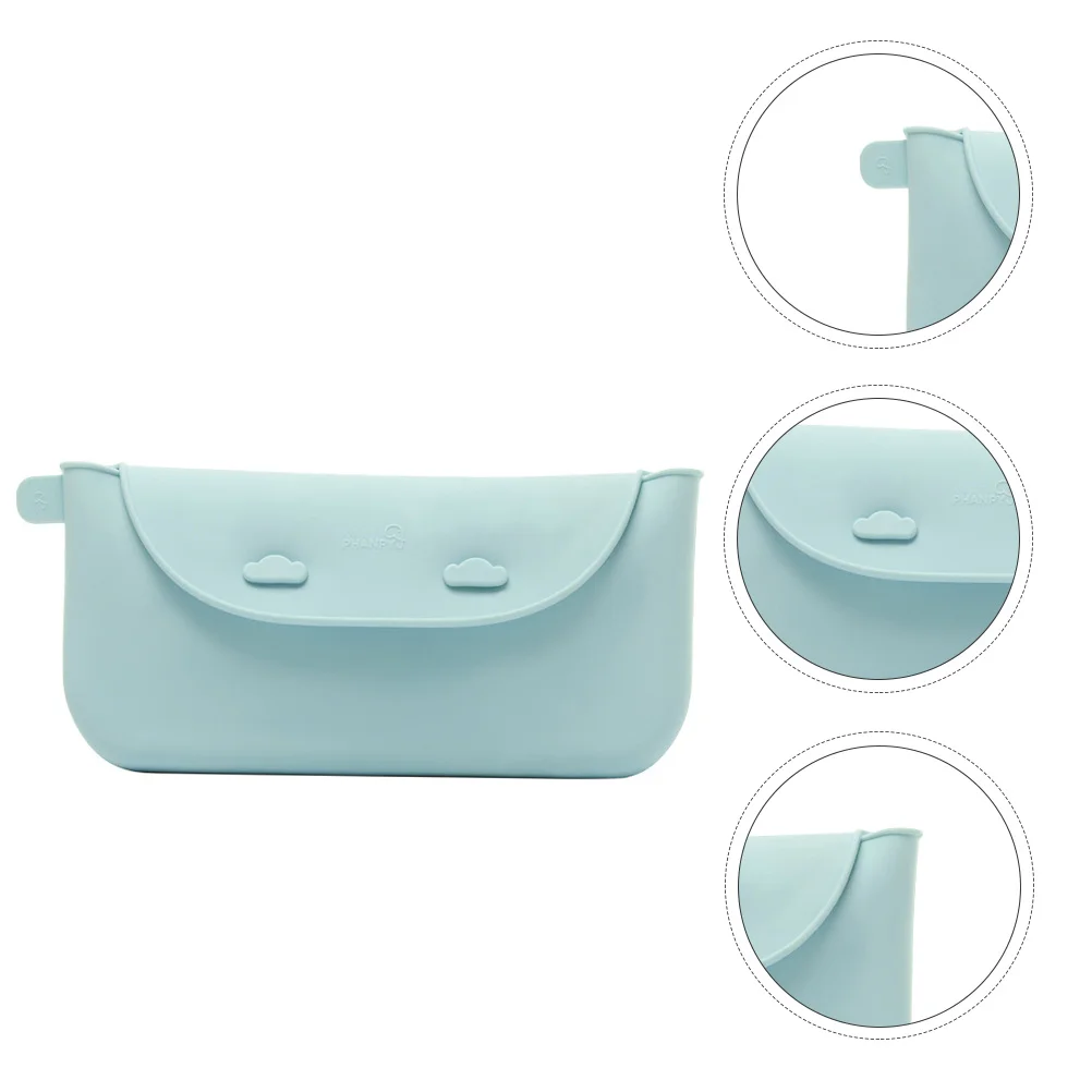 

Silicone Spoons Storage Pouch Baby Tableware Holder Utensil Travel Holders Flatware Case Portable Silverware Bag Fork Cutlery