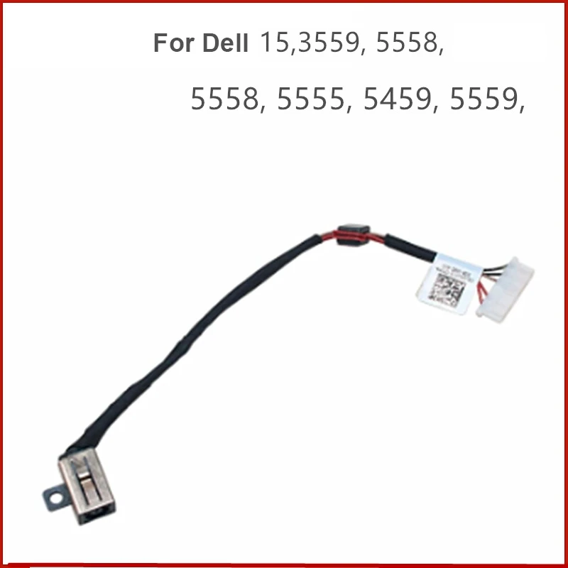 

HOT-Laptop Power Jack Cable For Dell Inspiron 15-5000 5555 5558 5551 5559 KD4T9 DC Jack Replacement