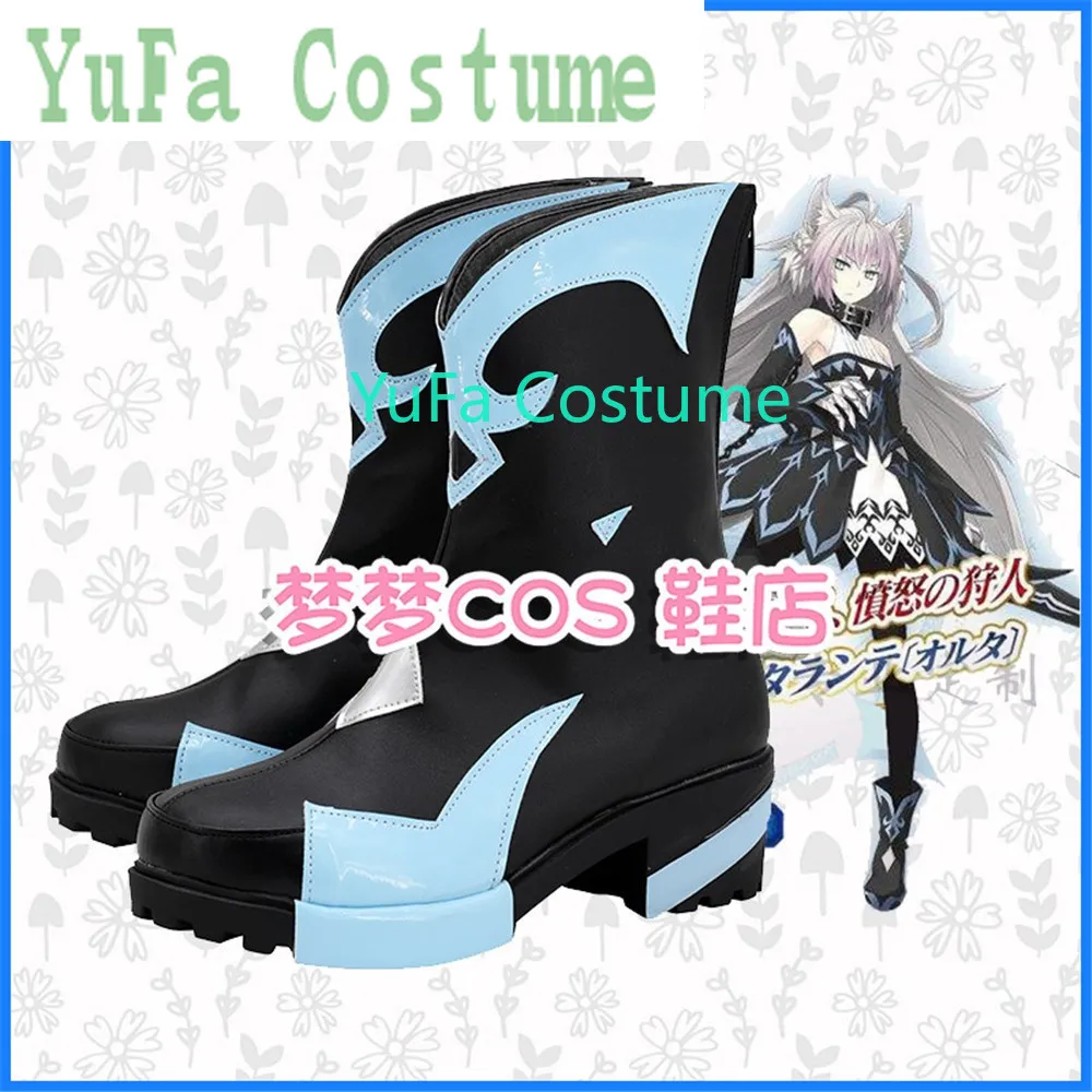 Fate Grand Order FGO Atalanta Обувь для косплея Сапоги Игра Аниме Костюм YuFa на Хэллоуин