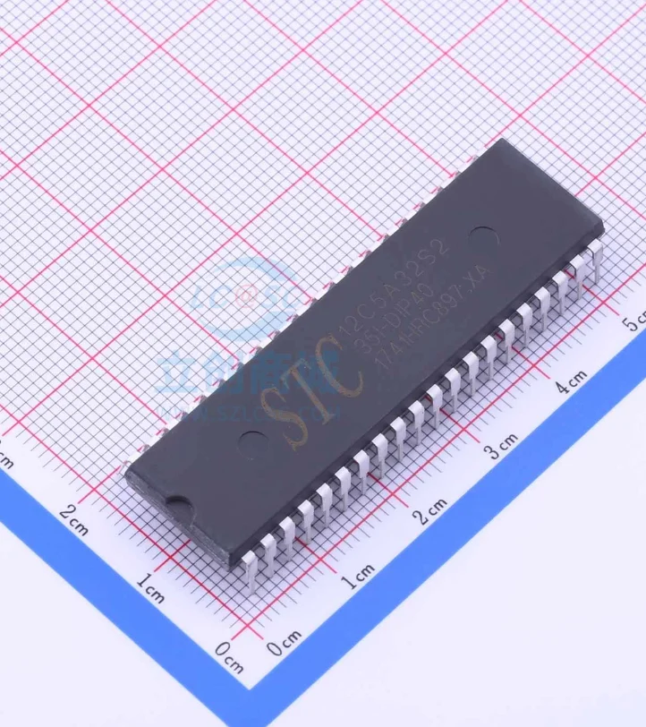 

100% New Original STC12C5A32S2-35I-PDIP40 Package DIP-40 New Original Genuine Microcontroller IC Chip (MCU/MPU/SOC)