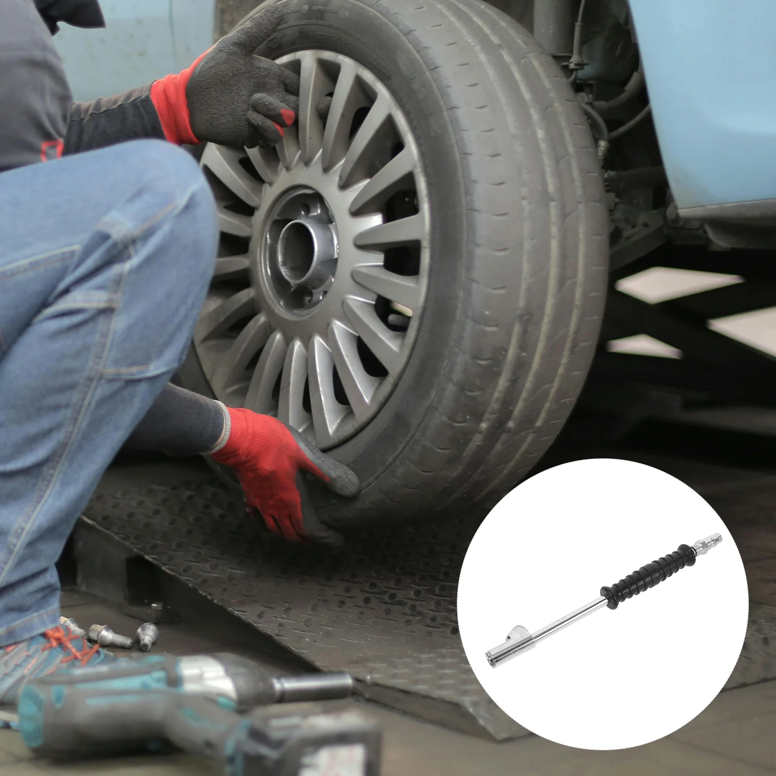 

Надувной стержень, патрон для шин, воздушный насос, съемник штока клапана, инструмент для блокировки наклона, ручка, установщик автомобиля, удлинение, расширение