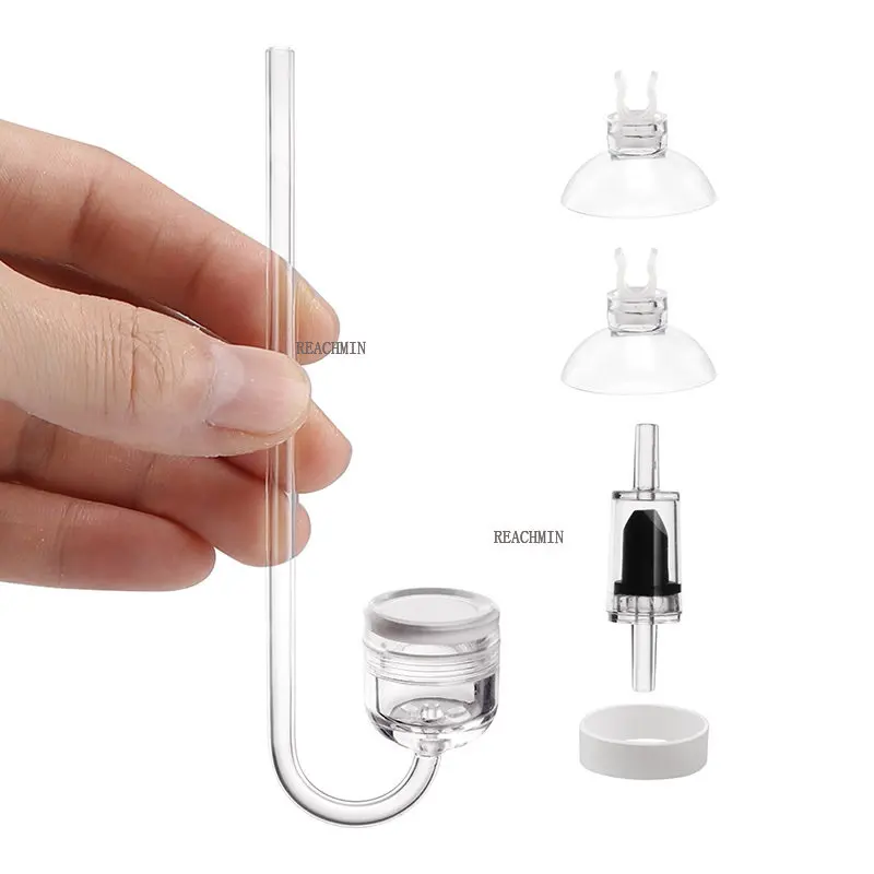 

Распылитель CO2 для аквариума, стеклянный резервуар, пузырьковый распылитель, реактор Ultramicropore CO2, распылитель для аквариума, Аксессуары Для р...