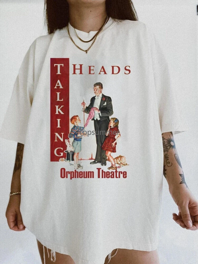 

Talking Heads Unisex T-Shirt White Men Unisex
