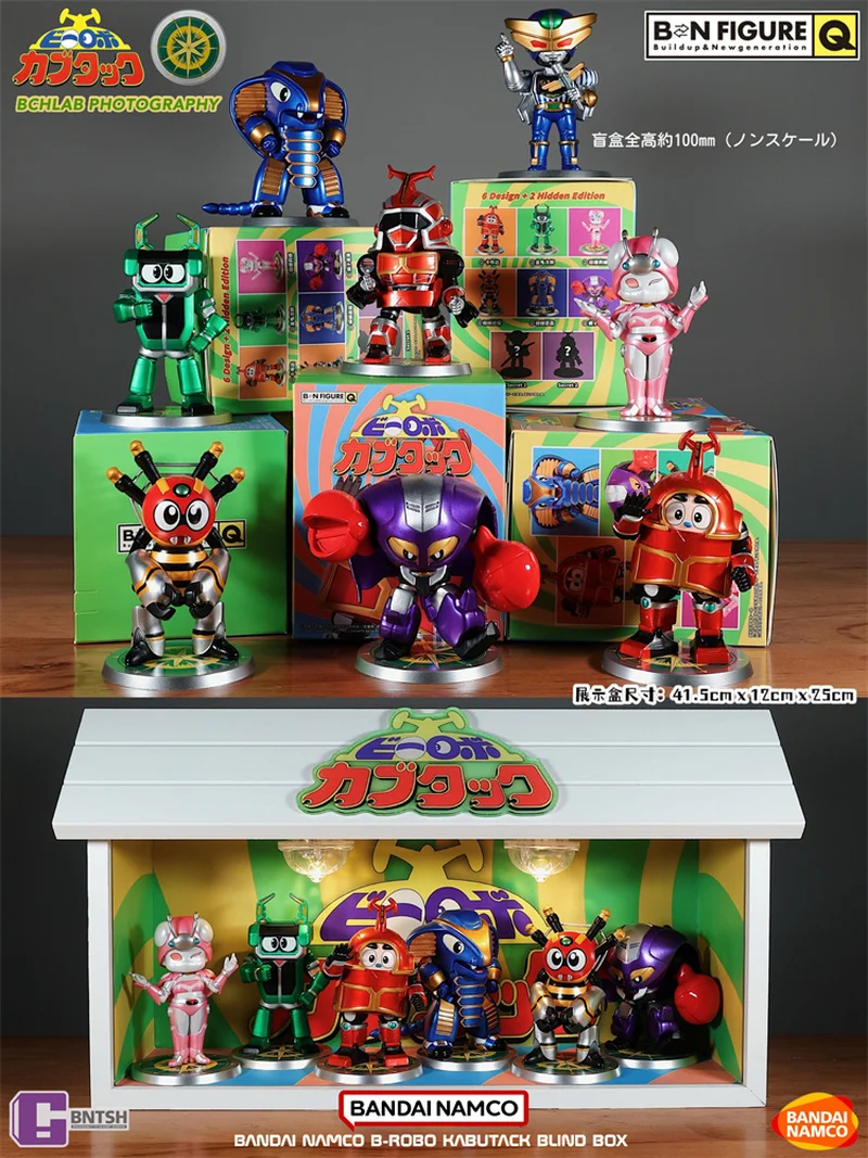BANDAI B-ROBO KABUTACK фигурка модели Takeshi Kusao Daiki Nakamura Chafurin KUWAGIRO глухая коробка BNFIGUREQ Series