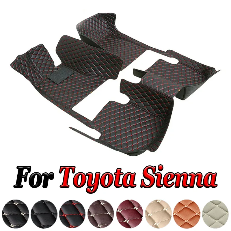 Автомобильные коврики на заказ для Toyota Sienna 2003-2023 лет автомобильные ковры