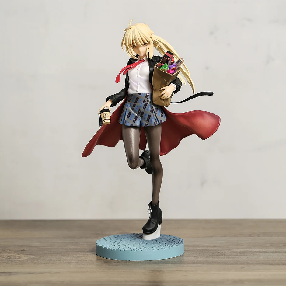 

FGO Fate/Grand Order Saber/Altria Pendragon Alter Heroic Spirit Traveling Outfit Ver 1/7 Scale Decoration Figure Collectible Toy