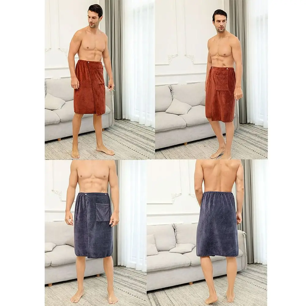 

Абсорбирующая пригодная для носки ткань из микрофибры с карманом полотенца для мытья банный халат банная юбка Пляжная ткань