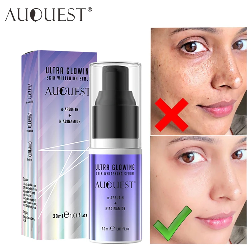 

AUQUEST Dark Spot Remover Whitening Face Serum Skin Care Collagen Hyaluronic Acid Facial Serum Smooth Pores Repair Essence