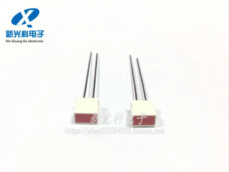 20 шт. светодиодные светоизлучающие диоды 4x6x7 мм квадратный красный свет 4*6*7 мм светодиодный сектор крассветильник световая плоская трубка 467 мм красный