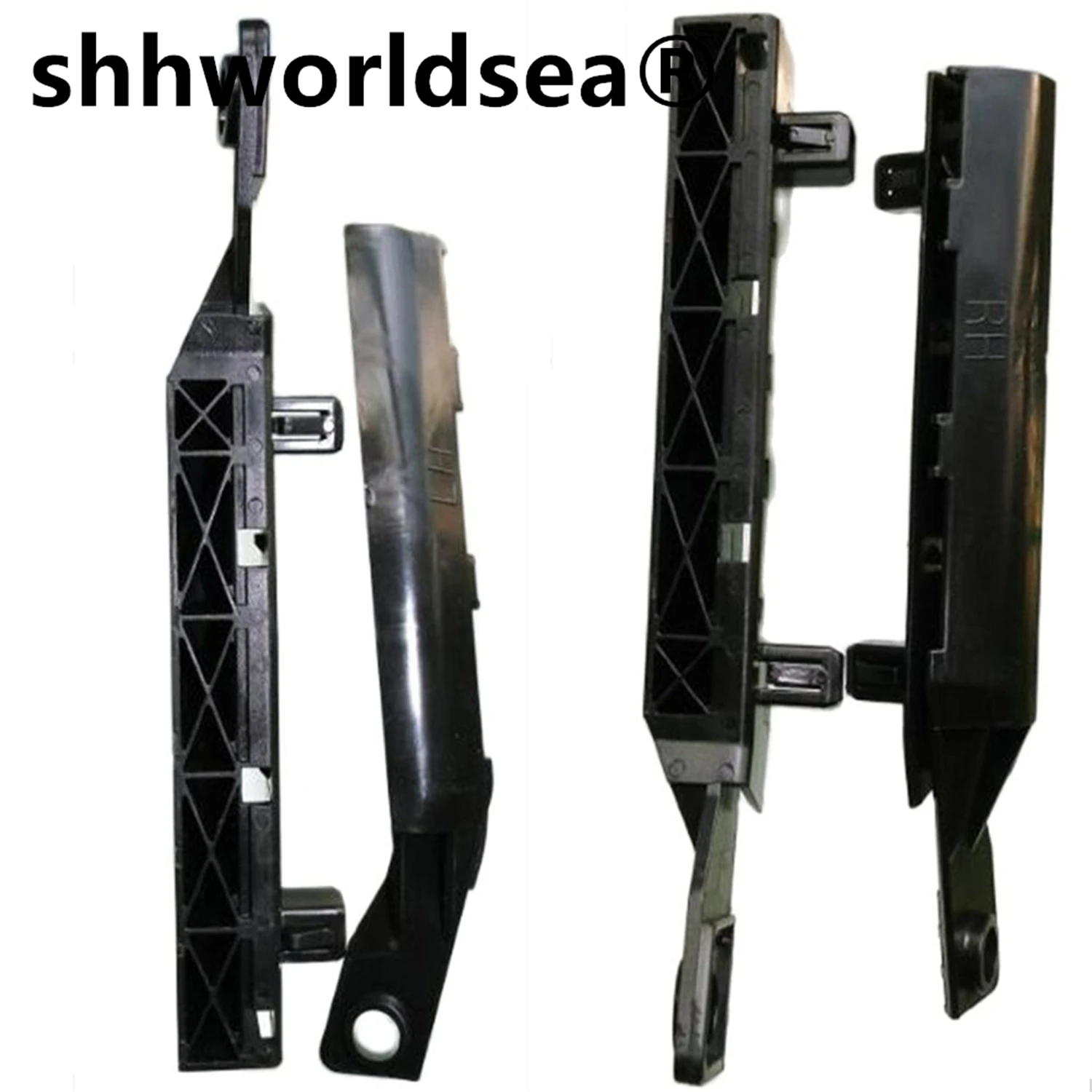 Shhworldsea 1 пара высококачественных автомобильных аксессуаров и крепежных элементов переднего левого и правого бампера для nissan tiida