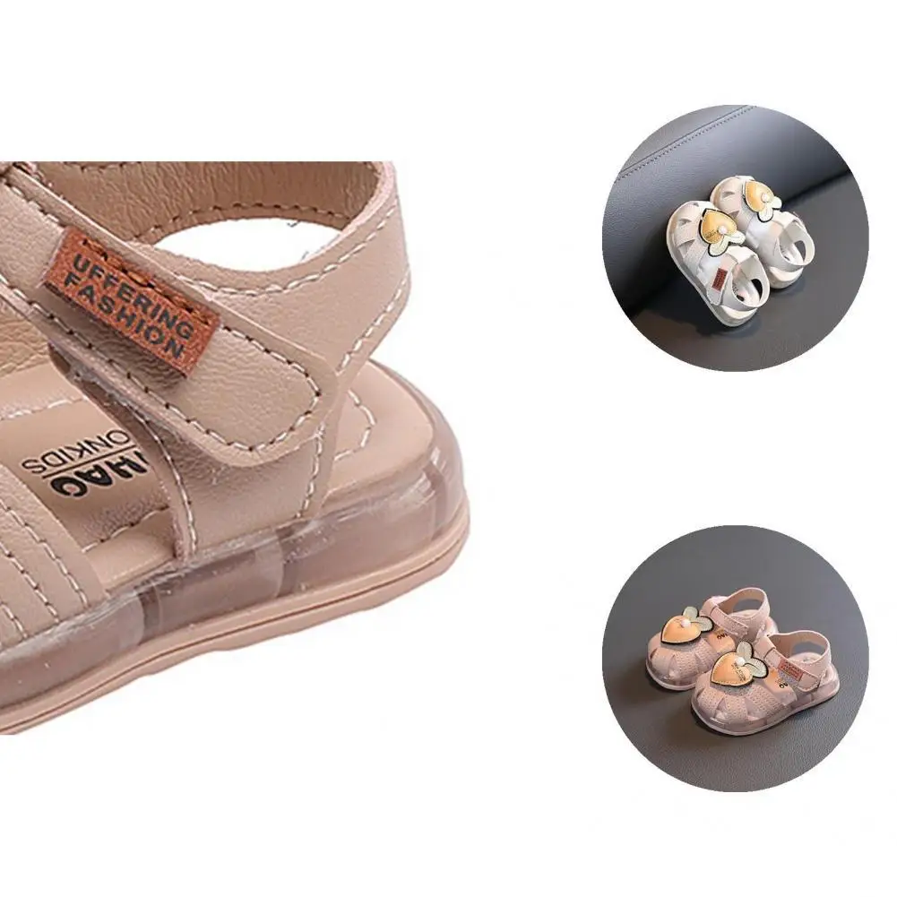 

Impact Absorption Anti-slip Fastener Type Children Sandals for Toddler