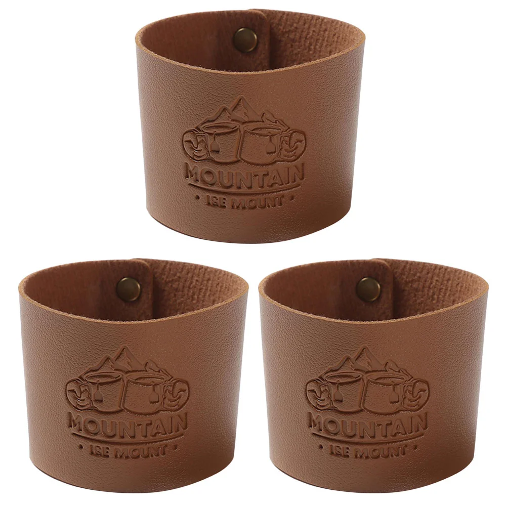 

3 Pcs Tumbler Sleeves Coffee Mug Lid Tumbler Sleeves Adjustable Bottle Sleeve Reusable Cup Sleeve Coffee Cup Lid