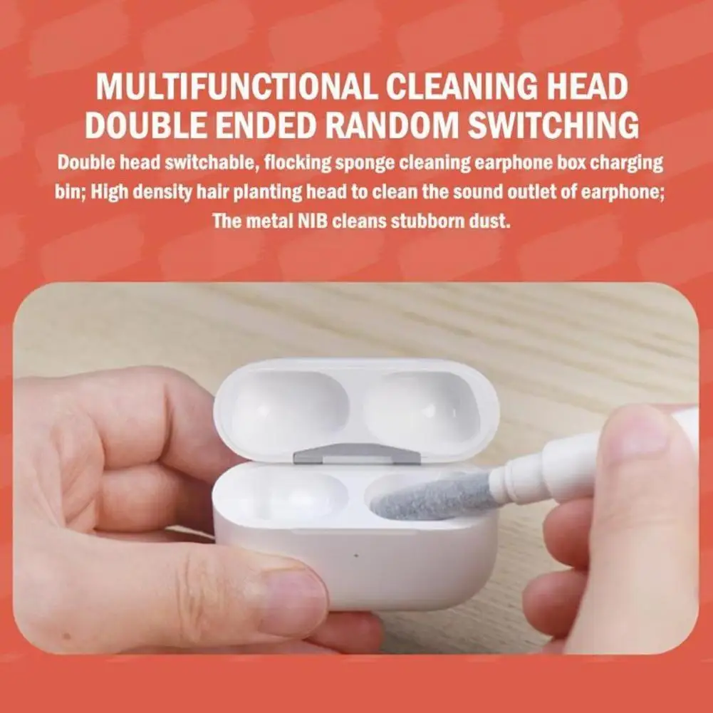 

Earphone Earbuds Cleaning Pen Keyboard Brush Cleaner Multifunctional Corner Dust Removal Cleaning Brush For Com T5r4