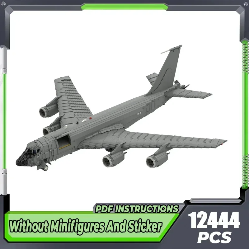Строительные блоки Moc военная серия WW2 KC-135R Stratotanker модель самолета технология