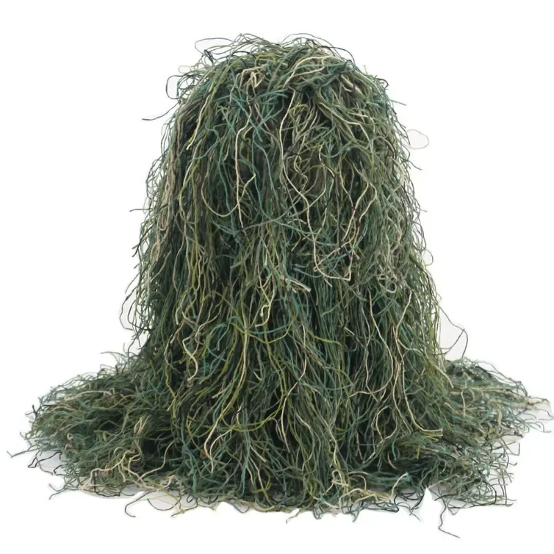 Тактический страйкбольный снайперский костюм Ghillie с капюшоном камуфляжный