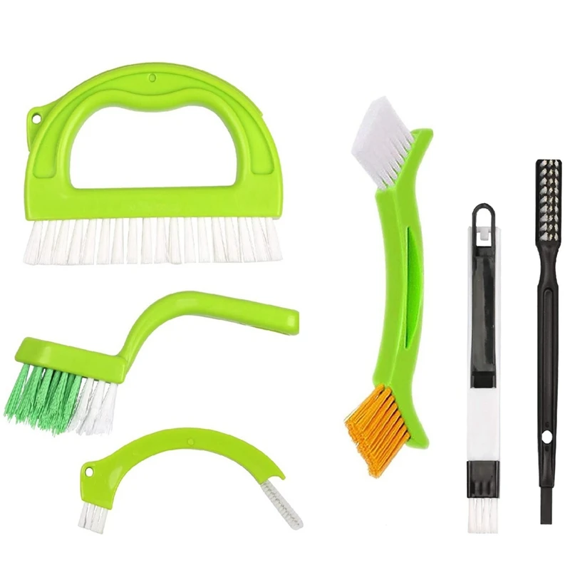 

1 Set Brush Grout Tile Joint Cleaner Set Mold Cleaning Scrub Brush Cleaning Tools Set Of 6 Grout Brush For Deep Cleaning