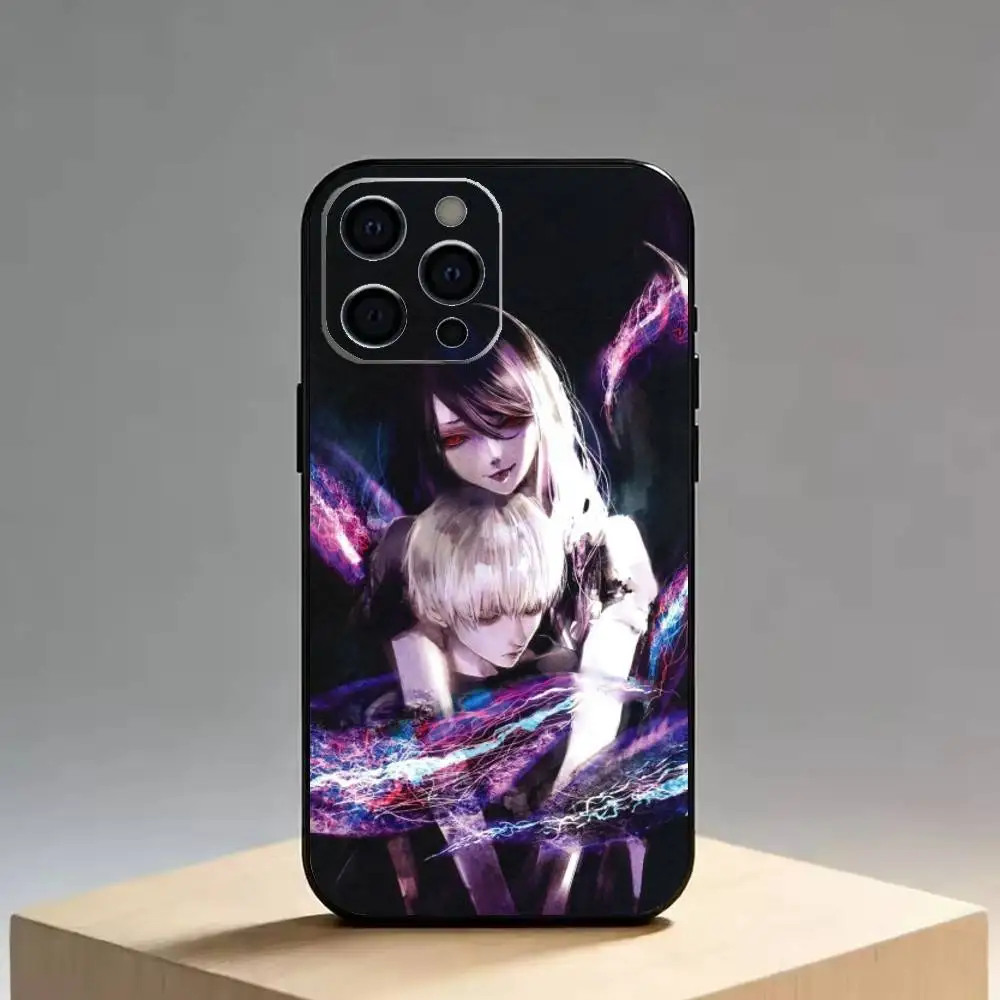 Фото Чехол для телефона с анимационным изображением Камисиро Ризе для iPhone 17, 16, 15, 14, 13, 12, 11 Plus, Pro Max, XS, мягкий силиконовый черный чехол №5